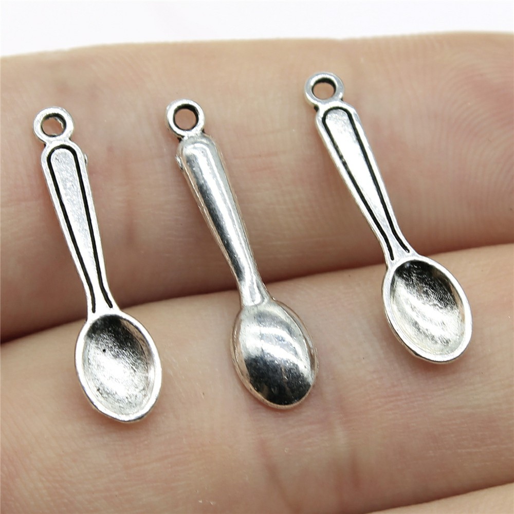 Vintage Collectible Spoons - WYSIWYG 40 Chiếc 24X6Mm Quyến Rũ