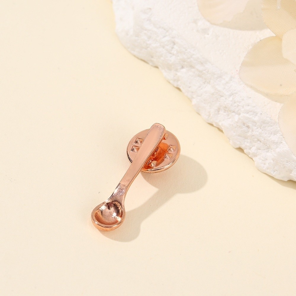 Vintage Collectible Spoons - Gift Cute Design Spoon Brooch Small