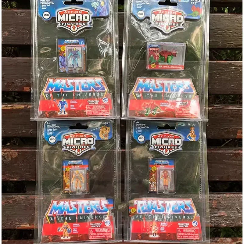 Vintage Cartoon Collectible - ACTION MICRO FIGURES Miniaturees Cartoon Animation