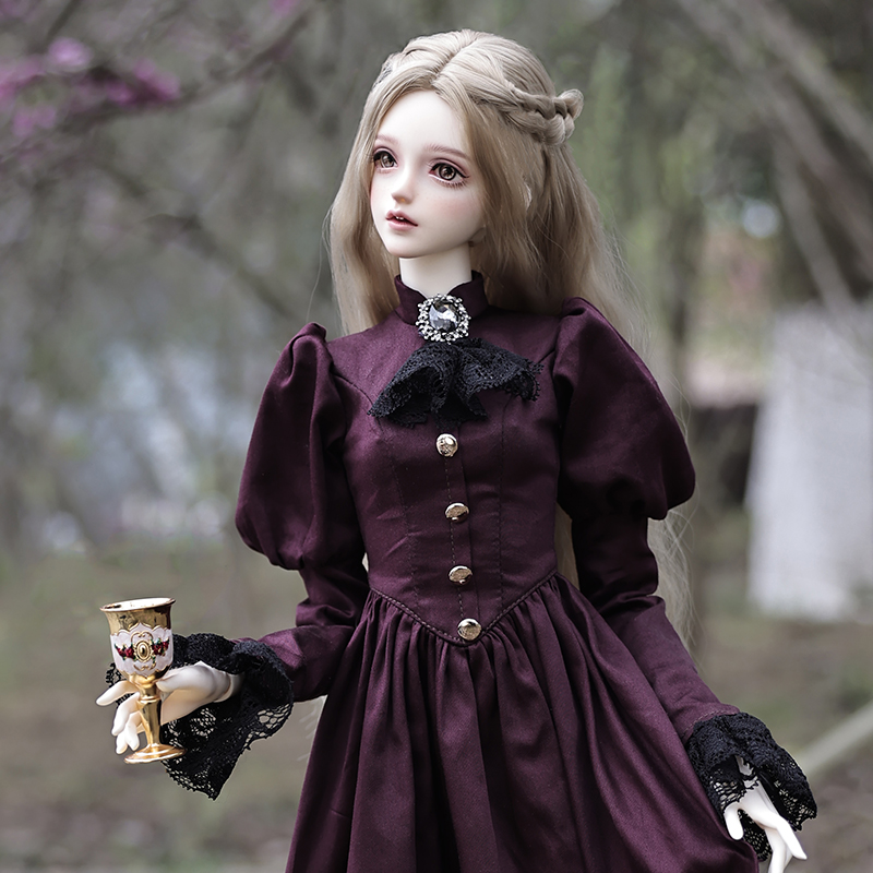 Vintage Cartoon Collectible - Elina Búp Bê BJD 1/3 Đẹp