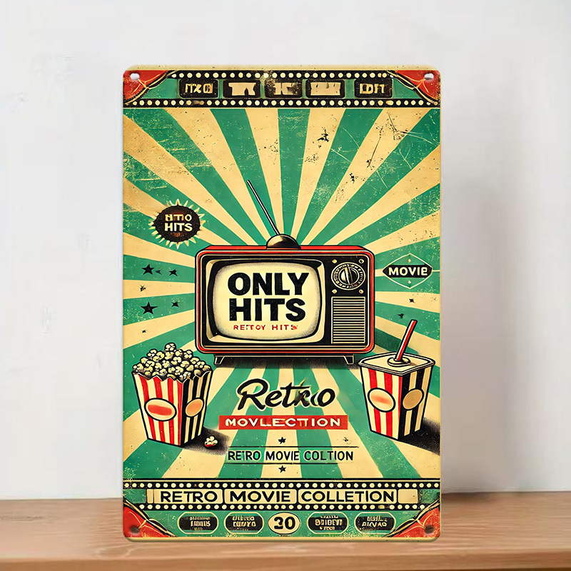 Vintage Collectible Posters - Retro Movie Collection Poster Vintage Metal