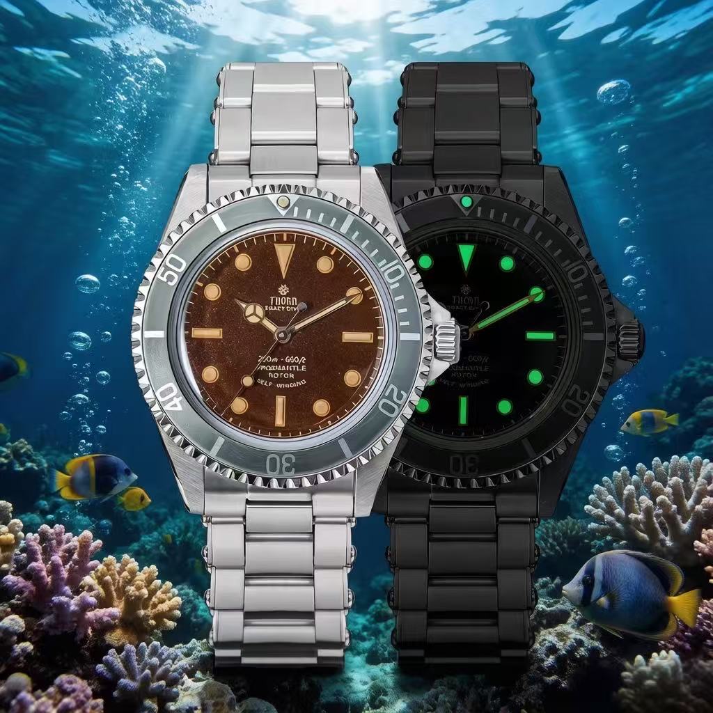Vintage Watch Collecting - THORN T023 New Diver Watch Men