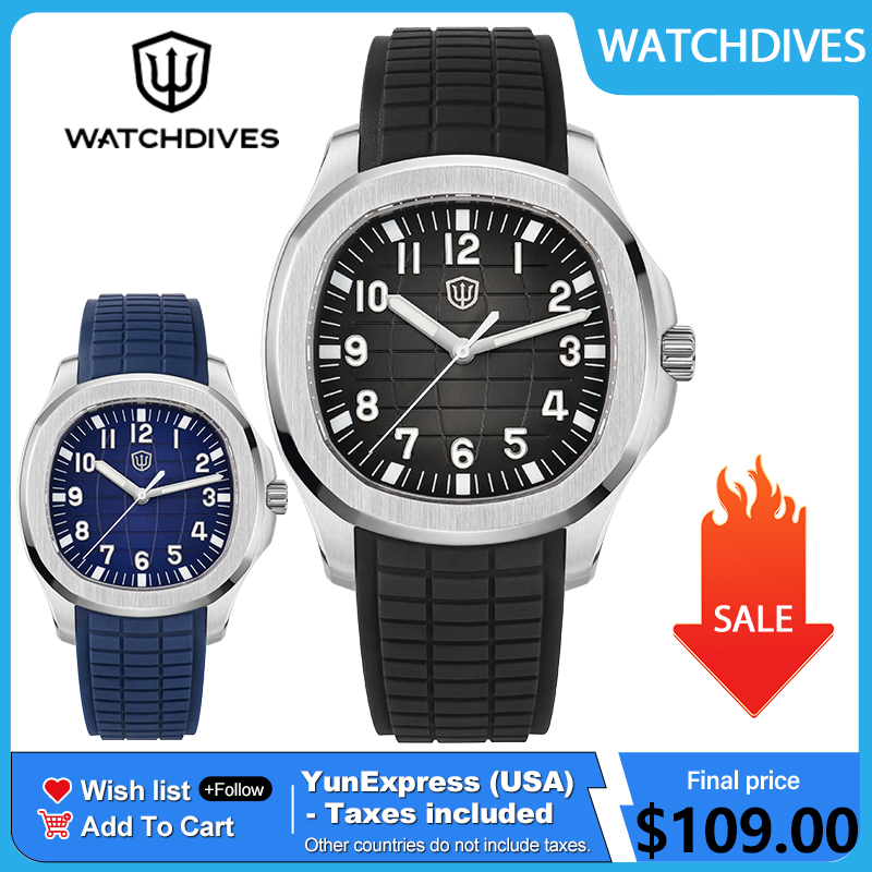 Vintage Watch Collecting - Watchdives WD008 38mm Dive Men Watch