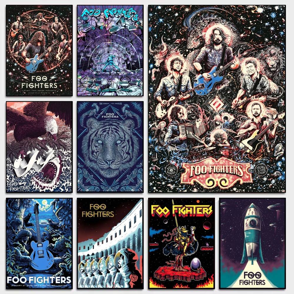 Vintage Collectible Posters - Classic Band Collection Foo Fighters Classic