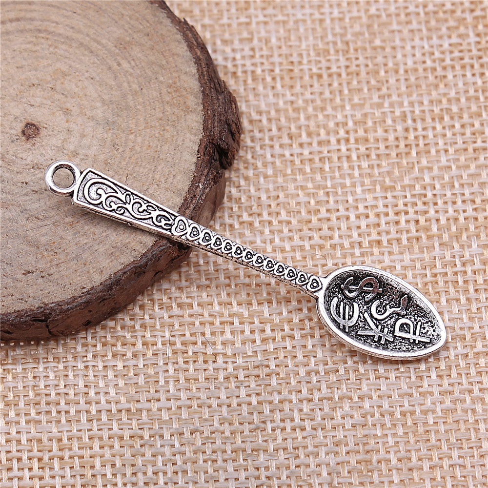 Vintage Collectible Spoons - IFOCUS 10pcs/Lot Rich Spoon Charms For