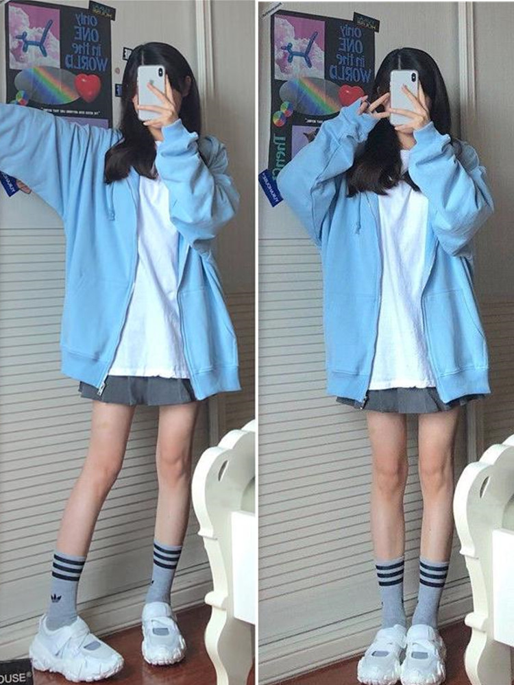 Oversized Hooded Sweatshirts K - đánh giá và giá Vintage Zip Hoodie