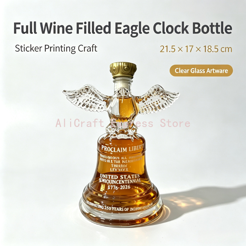 250th Independence Eagle Bell  - đánh giá và giá Vintage Collectible Liquor Bottles