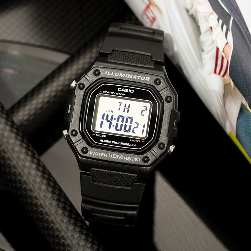 Original Casio W-218H-1A Digit - đánh giá và giá Vintage Watch Collecting