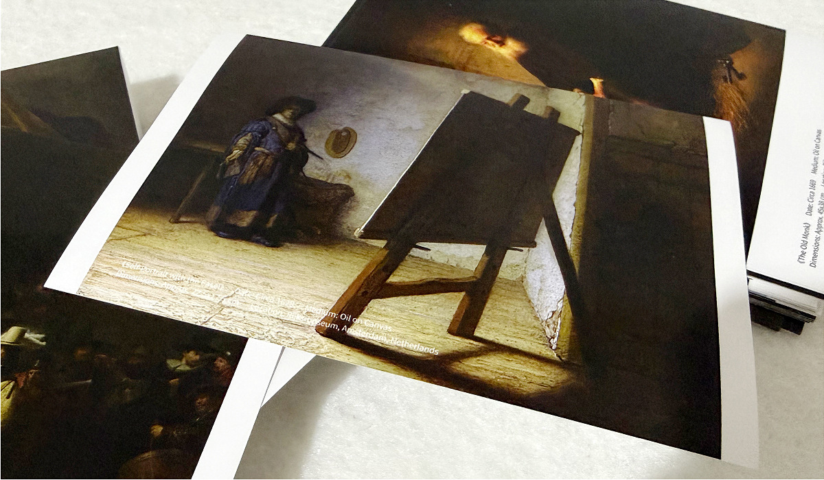 30Pcs Rembrandt Vintage Oil Pa - đánh giá và giá Collectible Vintage Greeting Cards