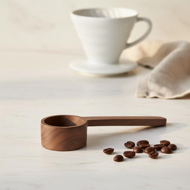 Wooden Coffee Measuring Spoon  - đánh giá và giá Vintage Collectible Spoons