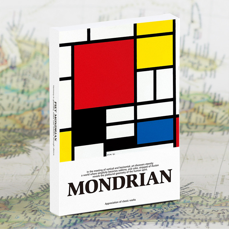 30Sheets Vintage Piet Mondrian - đánh giá và giá Collectible Vintage Greeting Cards