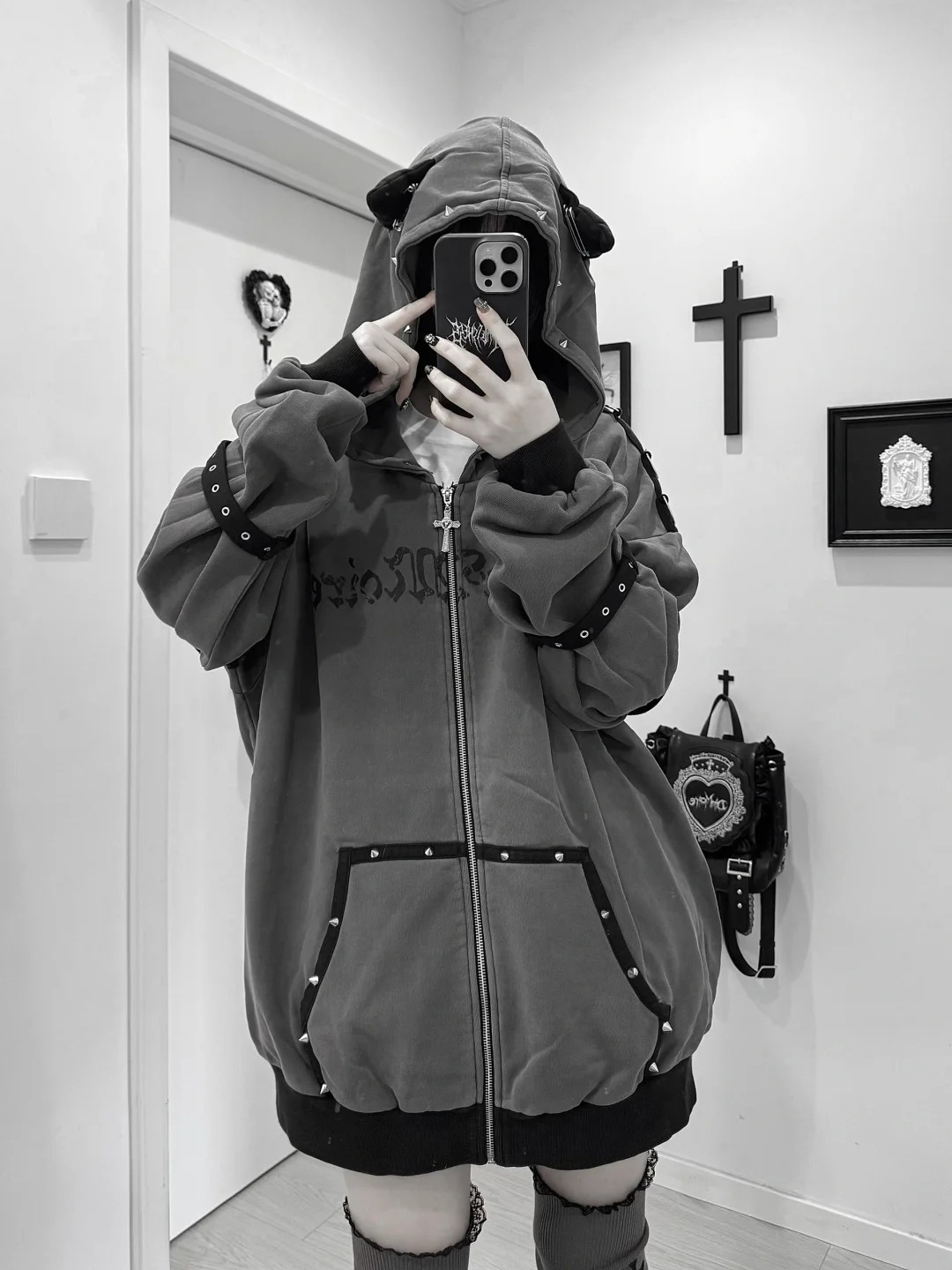 Streetwear Harajuku Hoodies Ja - đánh giá và giá Vintage Zip Hoodie