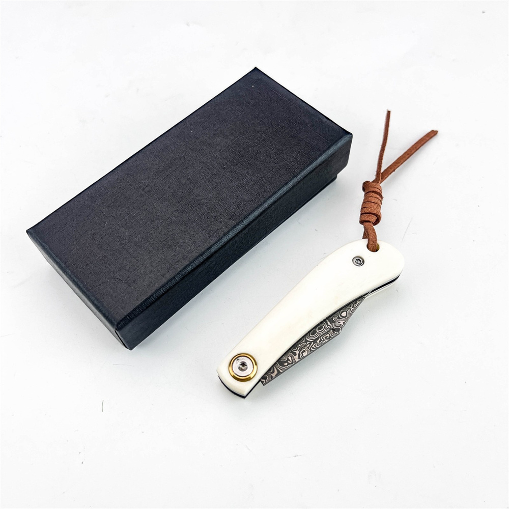 Compact Vintage Damascus Foldi - đánh giá và giá Vintage Collectible Knives