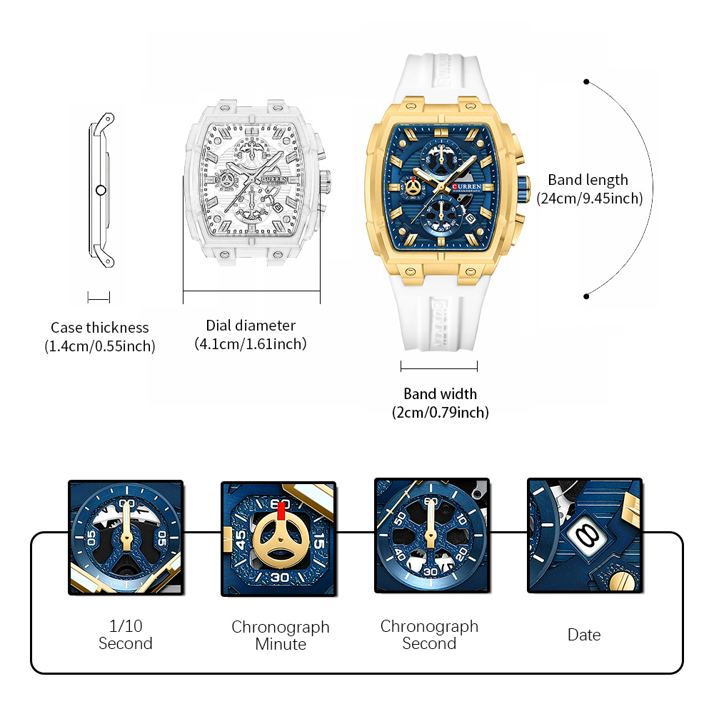 CURREN Luxury Vintage Watch fo - đánh giá và giá Vintage Watch Collecting