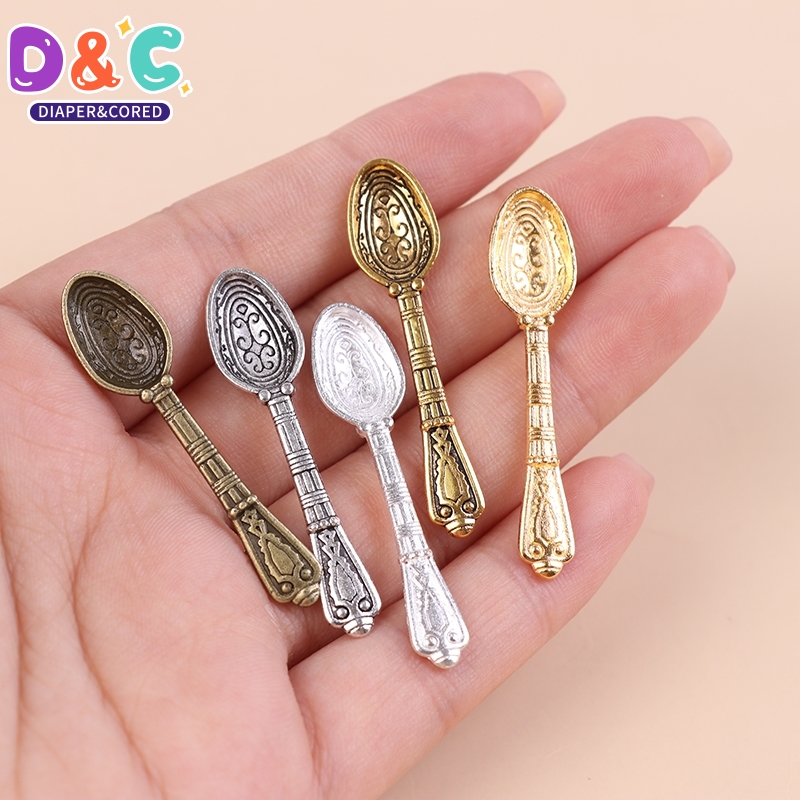 10Pcs 1:12 Dollhouse Miniature - đánh giá và giá Vintage Collectible Spoons