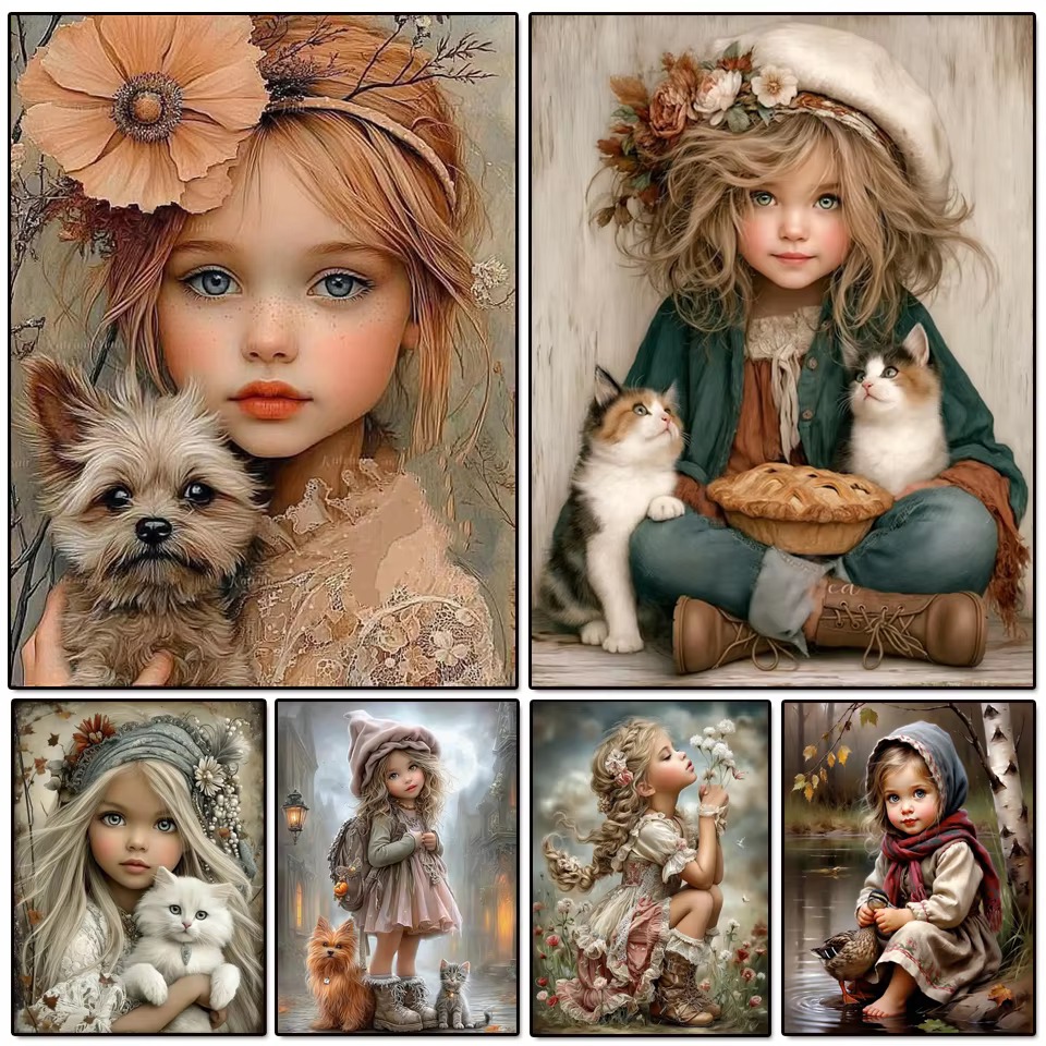 IY Diamond Painting Vintage Ru - đánh giá và giá Vintage Cartoon Collectible