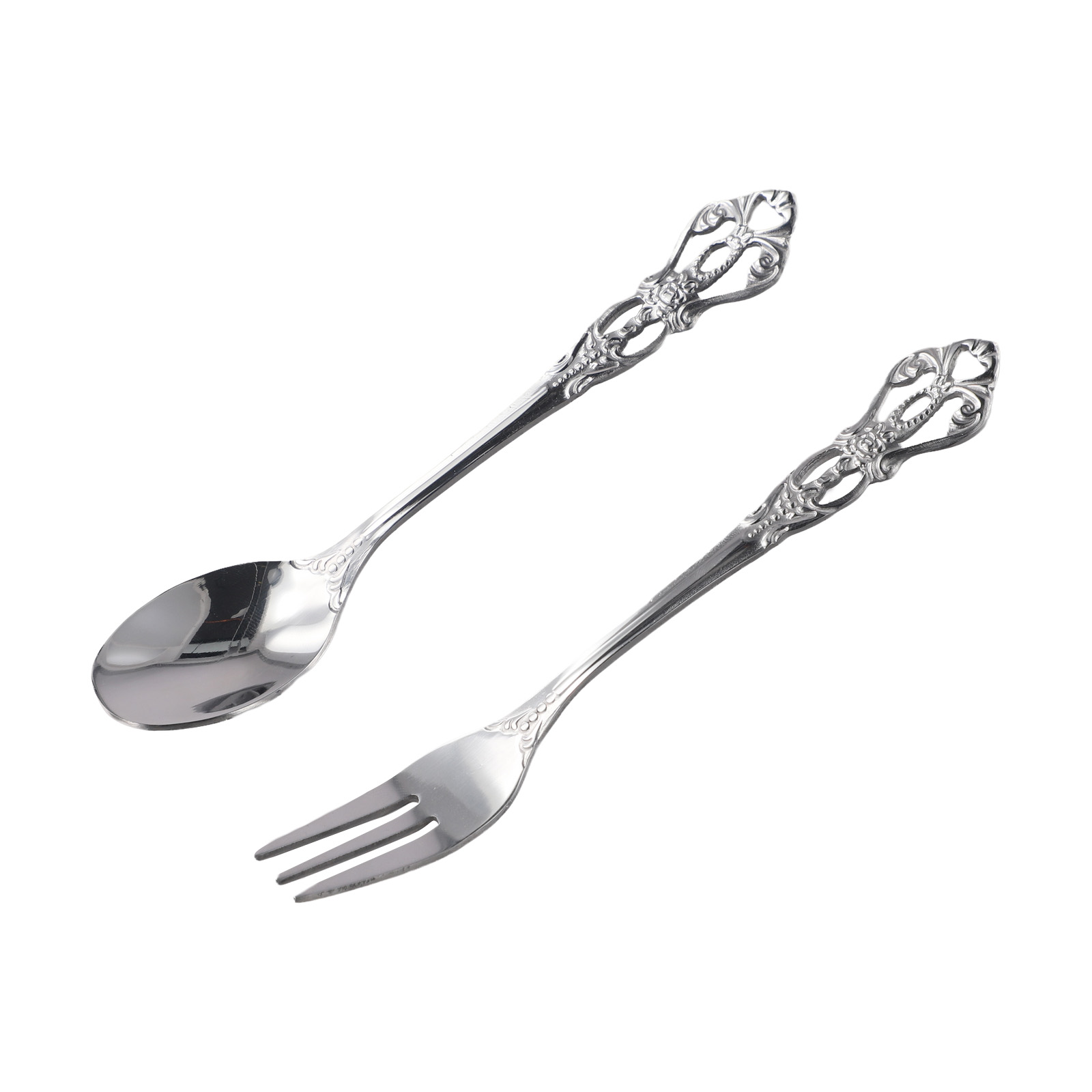 1 Pair Vintage Gold Spoon Fork - đánh giá và giá Vintage Collectible Spoons