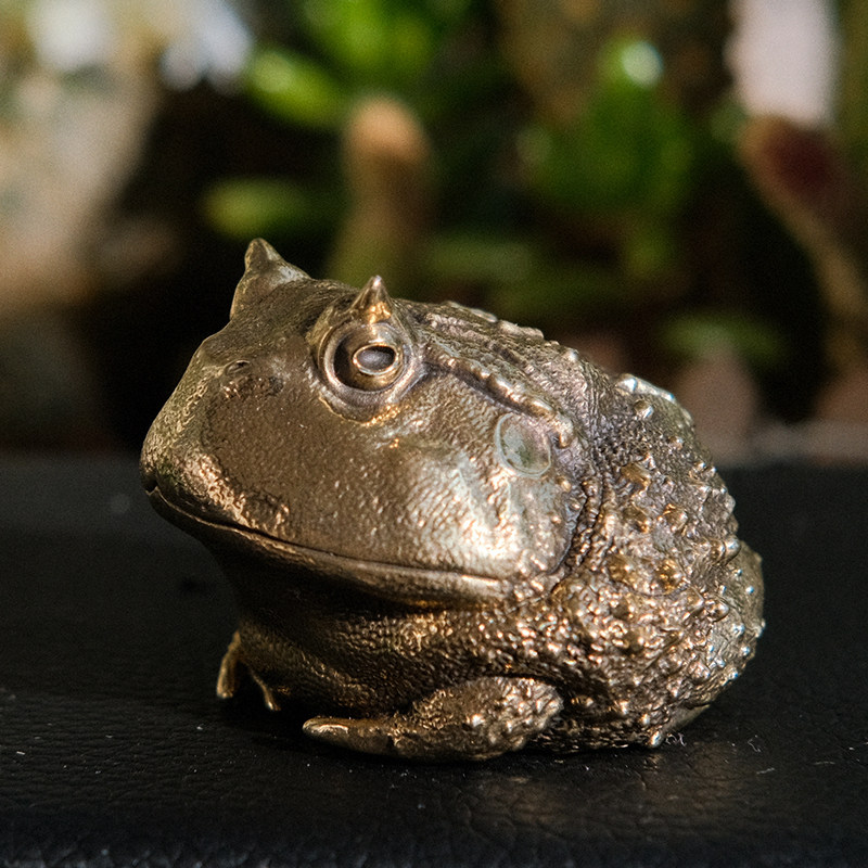 Vintage Brass Pacman Frog Orna - đánh giá và giá Vintage Collectible Furniture