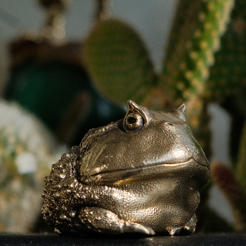 Vintage Brass Pacman Frog Orna - đánh giá và giá Vintage Collectible Furniture