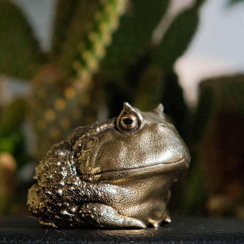 Vintage Brass Pacman Frog Orna - đánh giá và giá Vintage Collectible Furniture