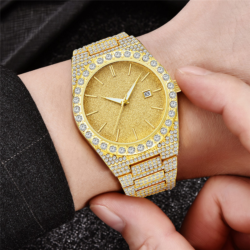 Men Big Brand Watches Hip Hop  - đánh giá và giá Vintage Watch Collecting