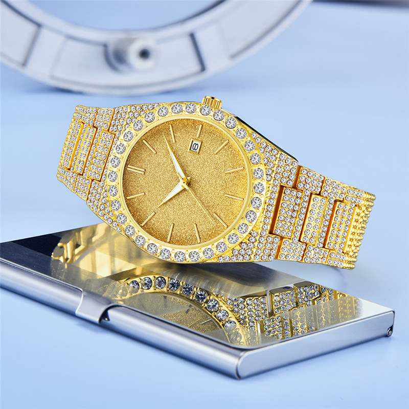 Men Big Brand Watches Hip Hop  - đánh giá và giá Vintage Watch Collecting