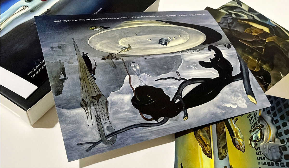 30Pcs Salvador Dalí Art Postca - đánh giá và giá Collectible Vintage Greeting Cards