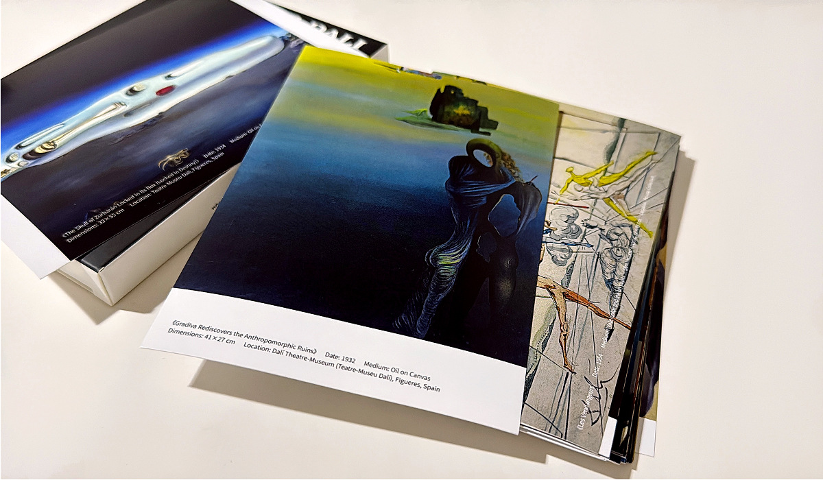 30Pcs Salvador Dalí Art Postca - đánh giá và giá Collectible Vintage Greeting Cards