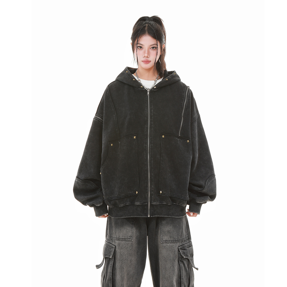 Men Vintage Hooded Jacket 2025 - đánh giá và giá Vintage Zip Hoodie