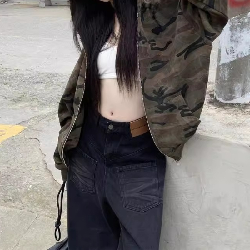 Vintage Camouflage Hooded Swea - đánh giá và giá Vintage Zip Hoodie