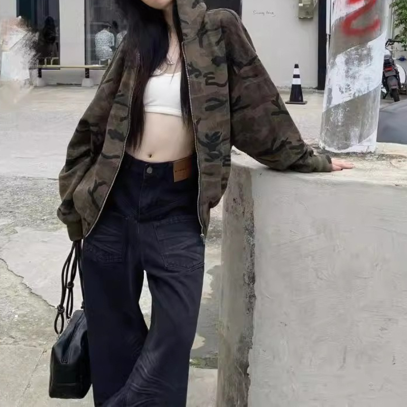 Vintage Camouflage Hooded Swea - đánh giá và giá Vintage Zip Hoodie