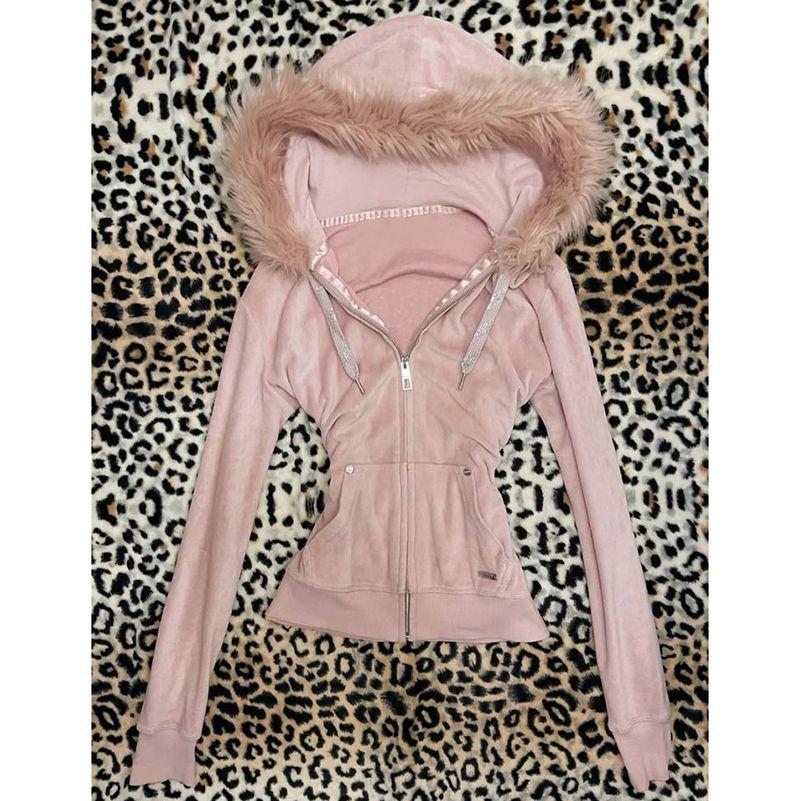 Hoodie Coat Women Punk Hooded  - đánh giá và giá Vintage Zip Hoodie