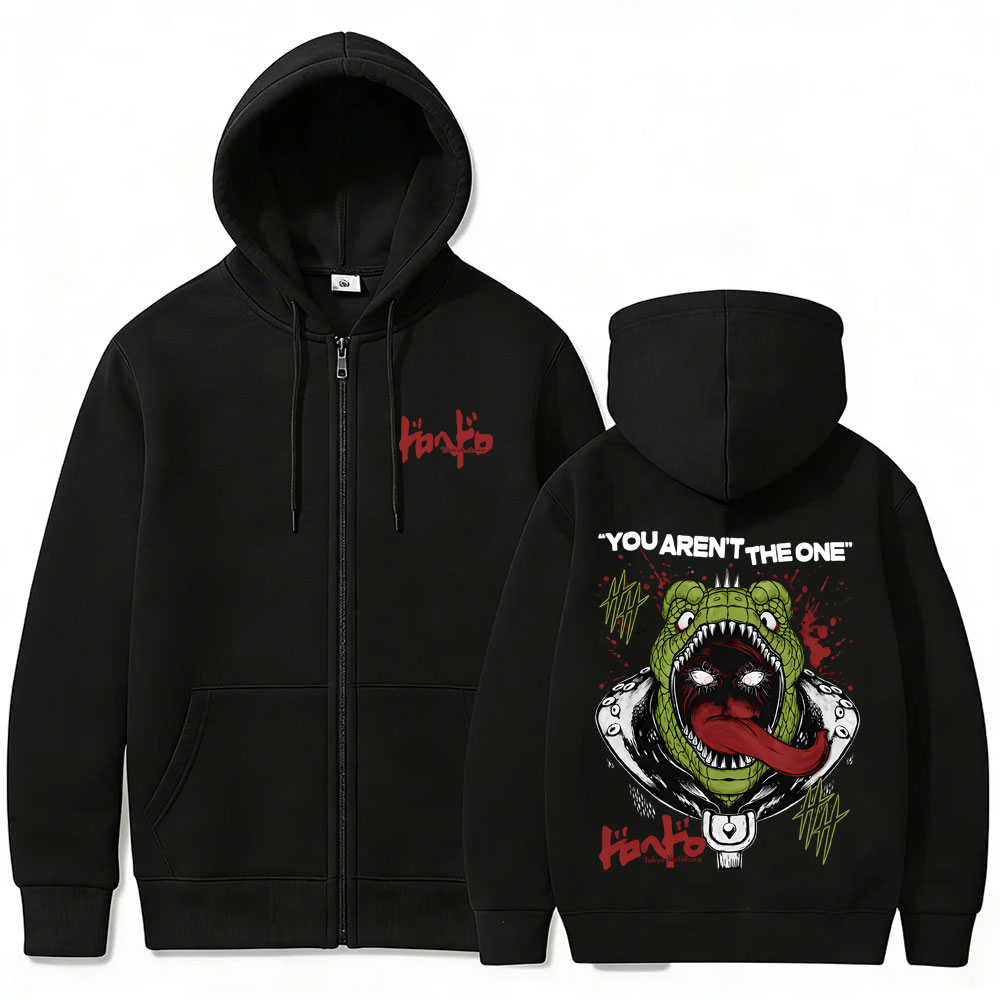 Anime Dorohedoro Kaiman You Ar - đánh giá và giá Vintage Zip Hoodie