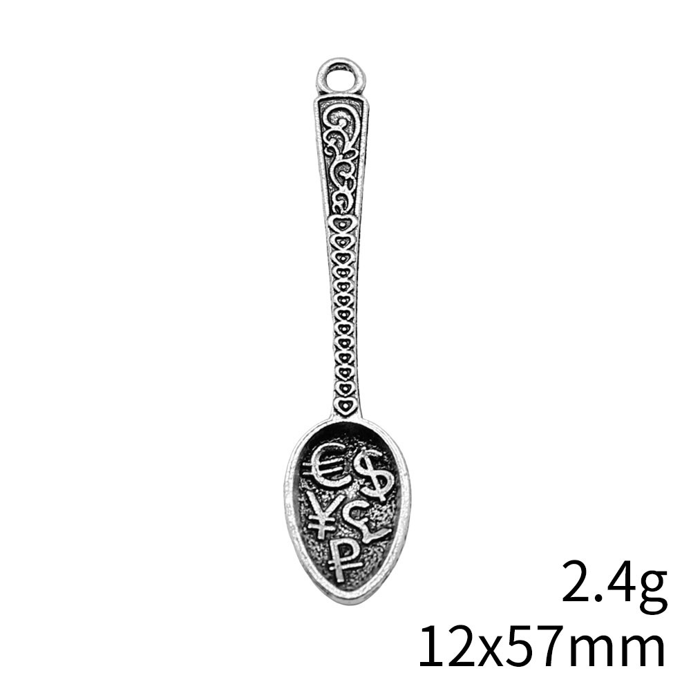 IFOCUS 10pcs/Lot Rich Spoon Ch - đánh giá và giá Vintage Collectible Spoons