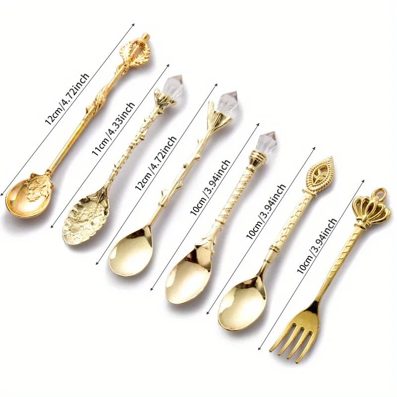 6pcs Vintage Spoons Fork Royal - đánh giá và giá Vintage Collectible Spoons