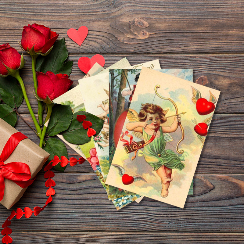 12pcs Valentine's Day Vintage  - đánh giá và giá Collectible Vintage Greeting Cards