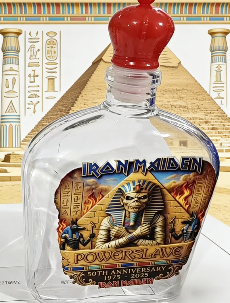 Vintage Rock Themed Mummy Scul - đánh giá và giá Vintage Collectible Liquor Bottles