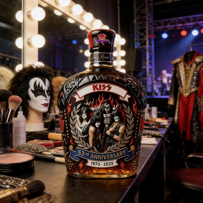 Collectible KISS Band Style Wh - đánh giá và giá Vintage Collectible Liquor Bottles