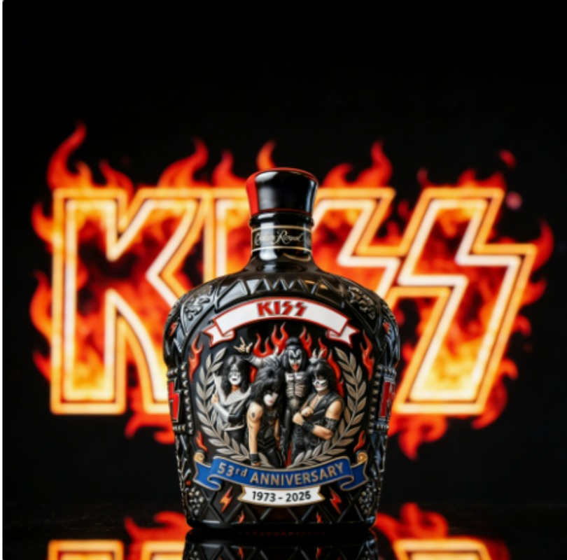 Collectible KISS Band Style Wh - đánh giá và giá Vintage Collectible Liquor Bottles