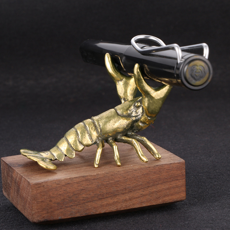 【F】Solid Brass Crayfish Orname - đánh giá và giá Vintage Collectible Furniture