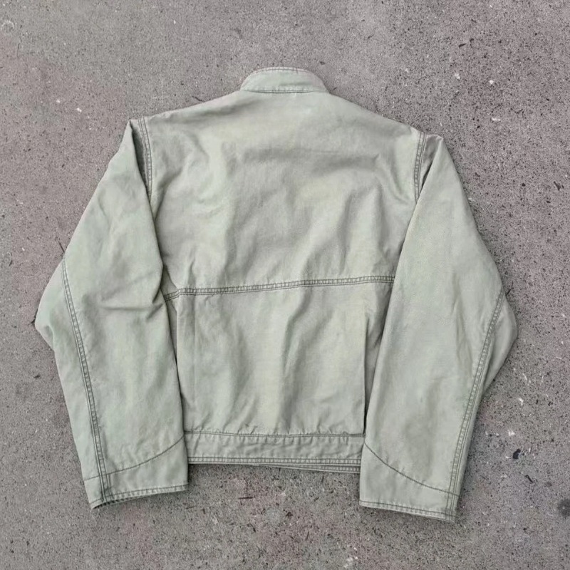 Harajuku Vintage 90s Stand Col - đánh giá và giá Vintage Zip Hoodie