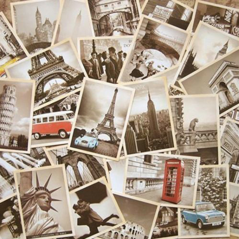 New 32 Chiếc Vintage Tòa Nhà N - đánh giá và giá Collectible Vintage Greeting Cards