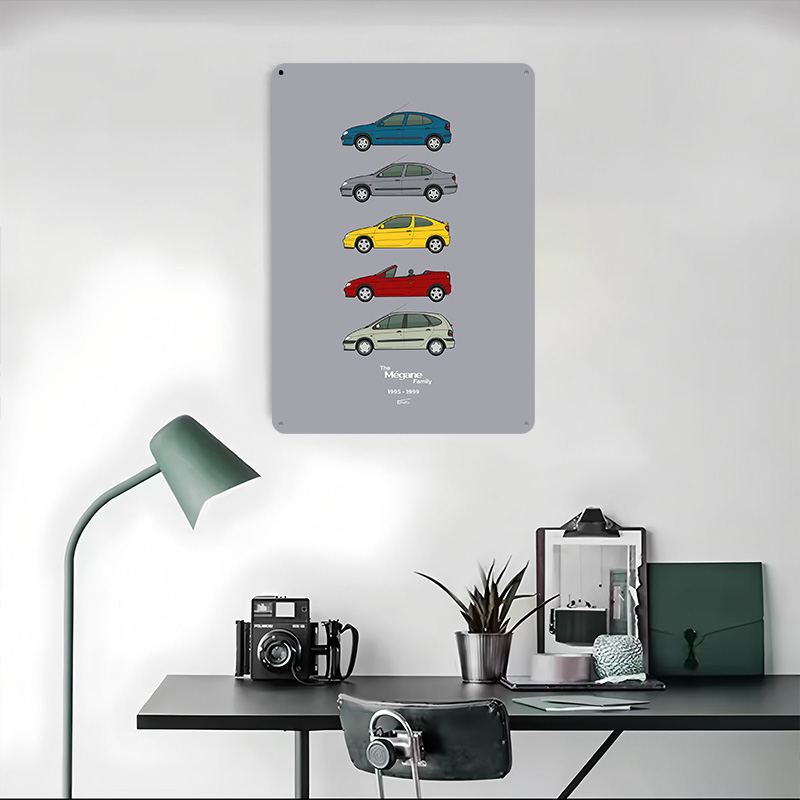 Sports Car Megane Collection 1 - đánh giá và giá Vintage Collectible Posters
