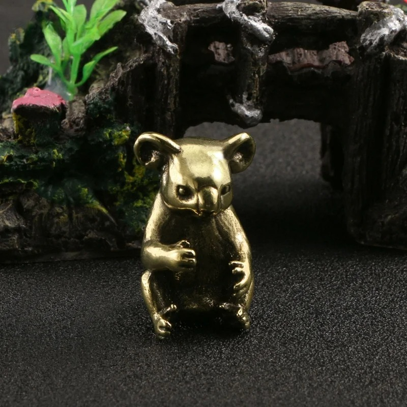 Vintage Brass Cute Koala Minia - đánh giá và giá Vintage Collectible Furniture